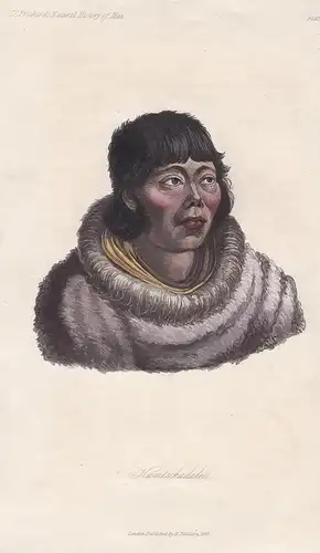 Kamtschadale - Kamchatka Kamtschatka woman Frau Russia Russland costume Trachten