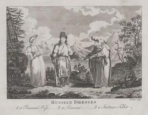 Russian Dresses - Russia Russland Russians Russian fortune teller costume Trachten