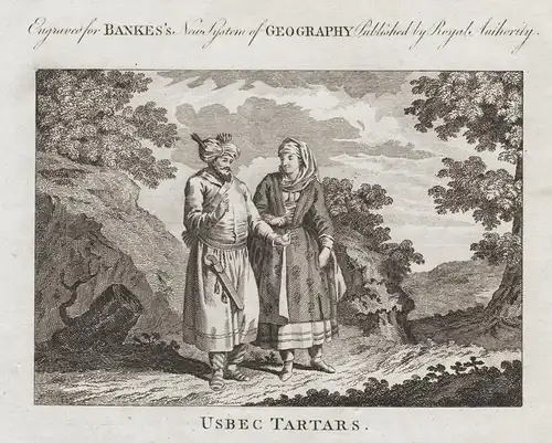 Usbec Tartars - Uzbekistan Tartary Tatarei Tatars costume Trachten