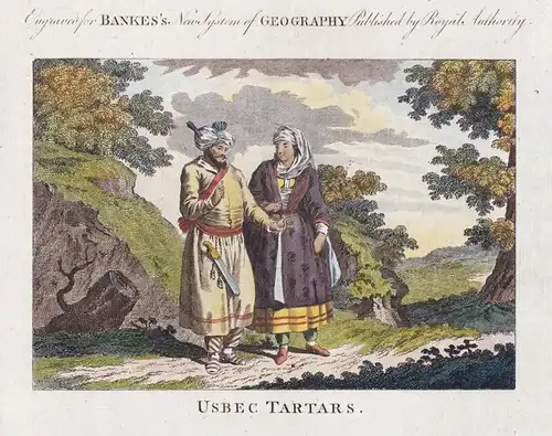 Usbec Tartars - Uzbekistan Tartary Tatarei Tatars costume Trachten