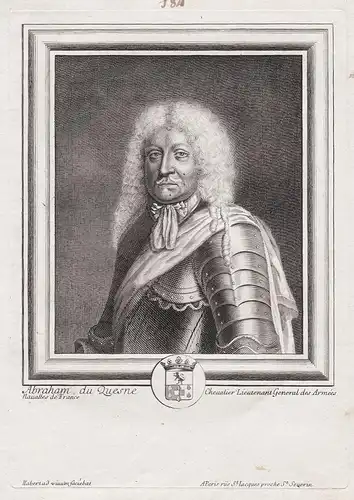 Abraham du Quesne Chevalier Lieutenant General des Armées Navalles de France - Abraham II Duquesne (c.1604-168