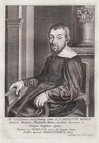 Ad nobilissimum eruditissimumq. virum D. D. Renatum Moreau... - René Moreau (1587-1656) French physician docto
