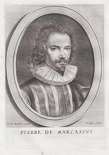 Pierre de Marcassus - Pierre de Marcassus (1584-1664) author poet poete Dichter writer Portrait