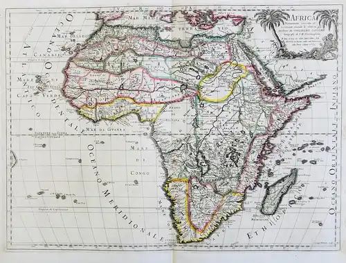 L'Africa Nouvamente Corretta et accresciuta secondo le relazioni piu moderne de Guglielmo Sansone...- Africa A