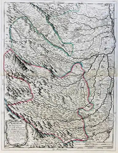 Il Marchesato di Saluzzo e le Valli di Lucerna di S. Martino, e di Perosa divise como presentemente si trovano