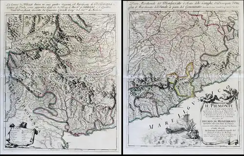 Il Piemonte sotto nome del quale vengono compresi il Ducato d'Aosta, il Principato di Piemonte, la Signoria di