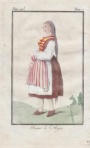 Femme de l'Argou - Kanton Aargau Schweiz Suisse Switzerland costume  Tracht