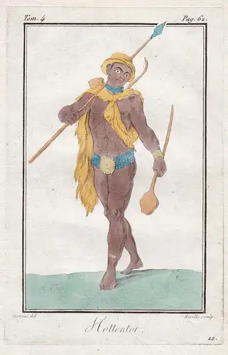 Hottentot - Hottentotten Afrika Africa costume Tracht