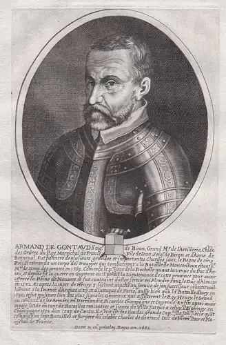 Armand de Gontaud... - Armand de Gontaut, baron de Biron (1524-1592) Ephernay le Boiteaux Portrait