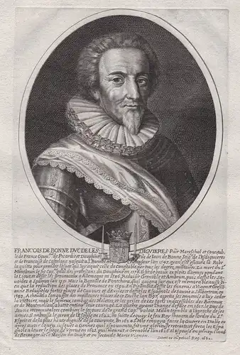 Francois de Bonne Duc de Les Diguieres... - Francois de Bonne duc de Lesdiguieres (1543-1626) Marshall Grenobl