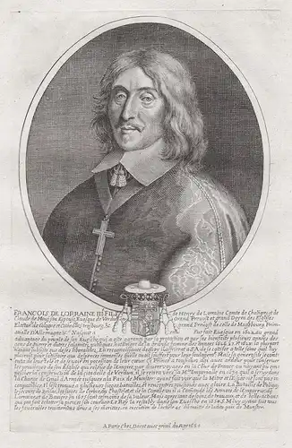 Francois de Lorraine III. Fils de Henry de Lorraine... - Francois de Lorraine (1599-1671) eveque de Verdun bis