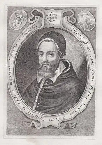 Vera Effigies sanctissimi Patris Urbani octavi Pontificis.... - Papst Urban VIII. (1568-1644) pope Papa Pape P