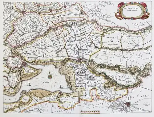 Zuydhollandia stricte sumta - Zuid-Holland Dordrecht Gorkum Gorinchem Gouda 's-Hertogenbosch Nederland Niederl