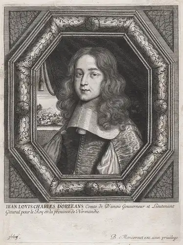 Jean-Louis-Charles d'Orleans Duc de Longueville et d'Estoutteville.... - Jean-Louis d'Orleans Longueville (164