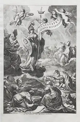 Civitates Status Ecclesiastici - Titel title Frontispiz frontispiece