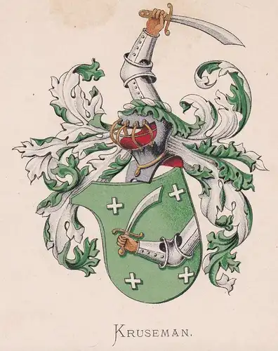 Kruseman - Wappen coat of arms heraldry Heraldik blason Wapen