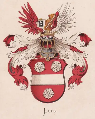 Lups - Wappen coat of arms heraldry Heraldik blason Wapen