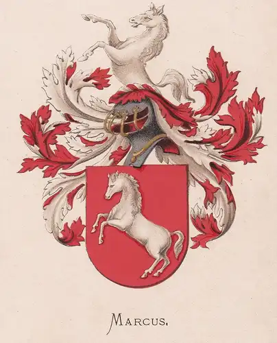 Marcus - Wappen coat of arms heraldry Heraldik blason Wapen