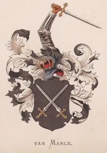 Van Marle - Wappen coat of arms heraldry Heraldik blason Wapen