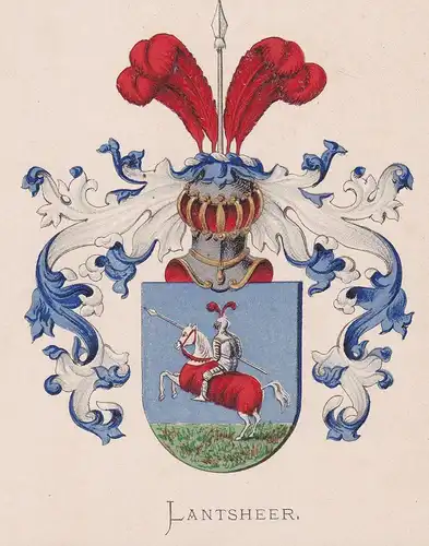 Lantsheer - Wappen coat of arms heraldry Heraldik blason Wapen