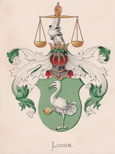 Loder - Wappen coat of arms heraldry Heraldik blason Wapen