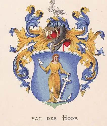 Van der Hoop - Wappen coat of arms heraldry Heraldik blason Wapen