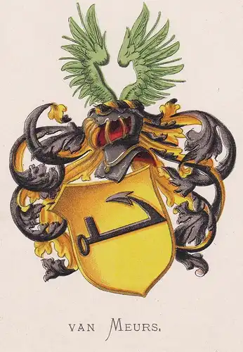 Van Meurs - Wappen coat of arms heraldry Heraldik blason Wapen