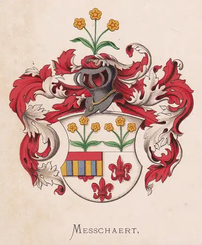 Messchaert - Wappen coat of arms heraldry Heraldik blason Wapen