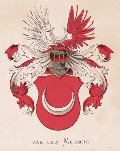 Van der Mersch - Wappen coat of arms heraldry Heraldik blason Wapen