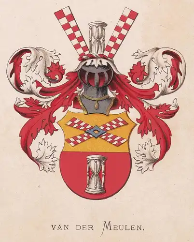 Van der Meulen - Wappen coat of arms heraldry Heraldik blason Wapen