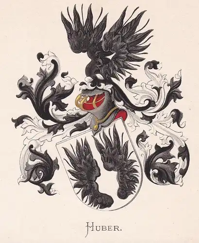 Huber - Wappen coat of arms heraldry Heraldik blason Wapen