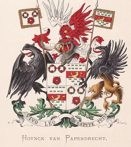 Hoynck van Papendrecht - Wappen coat of arms heraldry Heraldik blason Wapen