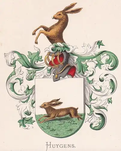 Huygens - Wappen coat of arms heraldry Heraldik blason Wapen