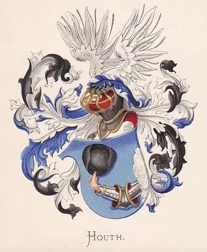 Houth - Wappen coat of arms heraldry Heraldik blason Wapen
