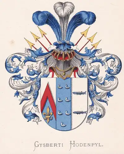 Gysberti Hodenpyl - Wappen coat of arms heraldry Heraldik blason Wapen