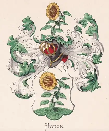 Houck - Wappen coat of arms heraldry Heraldik blason Wapen
