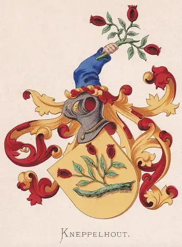 Kneppelhout - Wappen coat of arms heraldry Heraldik blason Wapen