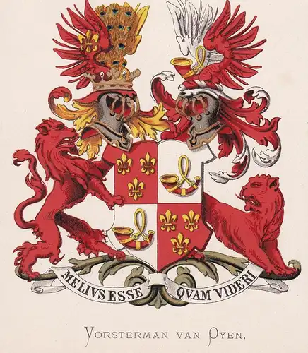 Vorsterman von Oyen - Wappen coat of arms heraldry Heraldik blason Wapen