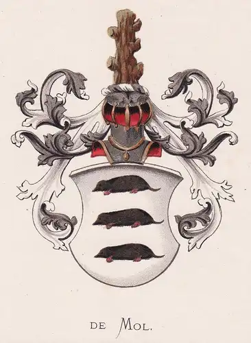 De Mol - Wappen coat of arms heraldry Heraldik blason Wapen