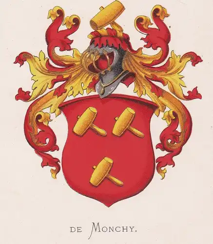 De Monchy - Wappen coat of arms heraldry Heraldik blason Wapen