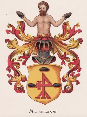 Mosselmans - Wappen coat of arms heraldry Heraldik blason Wapen