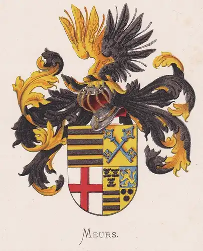 Meurs - Wappen coat of arms heraldry Heraldik blason Wapen