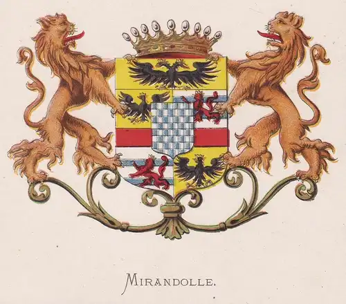 Mirandolle - Wappen coat of arms heraldry Heraldik blason Wapen