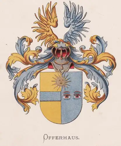 Offerhaus - Wappen coat of arms heraldry Heraldik blason Wapen