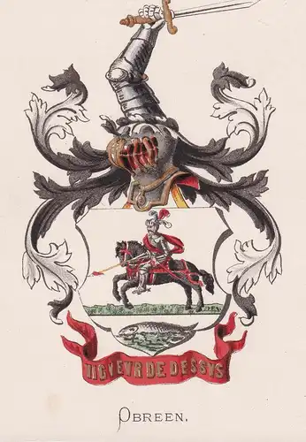 Obreen - Wappen coat of arms heraldry Heraldik blason Wapen