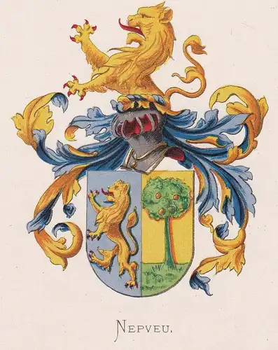 Nepveu - Wappen coat of arms heraldry Heraldik blason Wapen