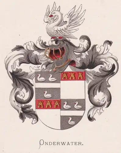Onderwater - Wappen coat of arms heraldry Heraldik blason Wapen