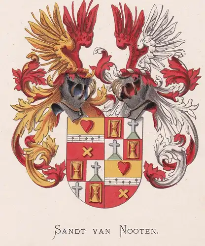 Sandt van Nooten - Wappen coat of arms heraldry Heraldik blason Wapen