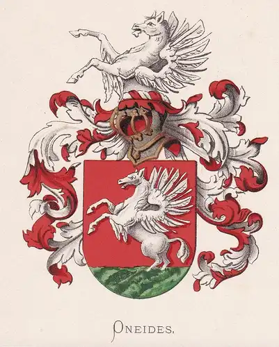 Oneides - Wappen coat of arms heraldry Heraldik blason Wapen