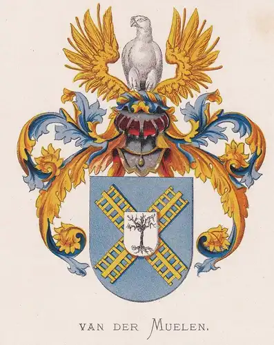 Van der Muelen - Wappen coat of arms heraldry Heraldik blason Wapen